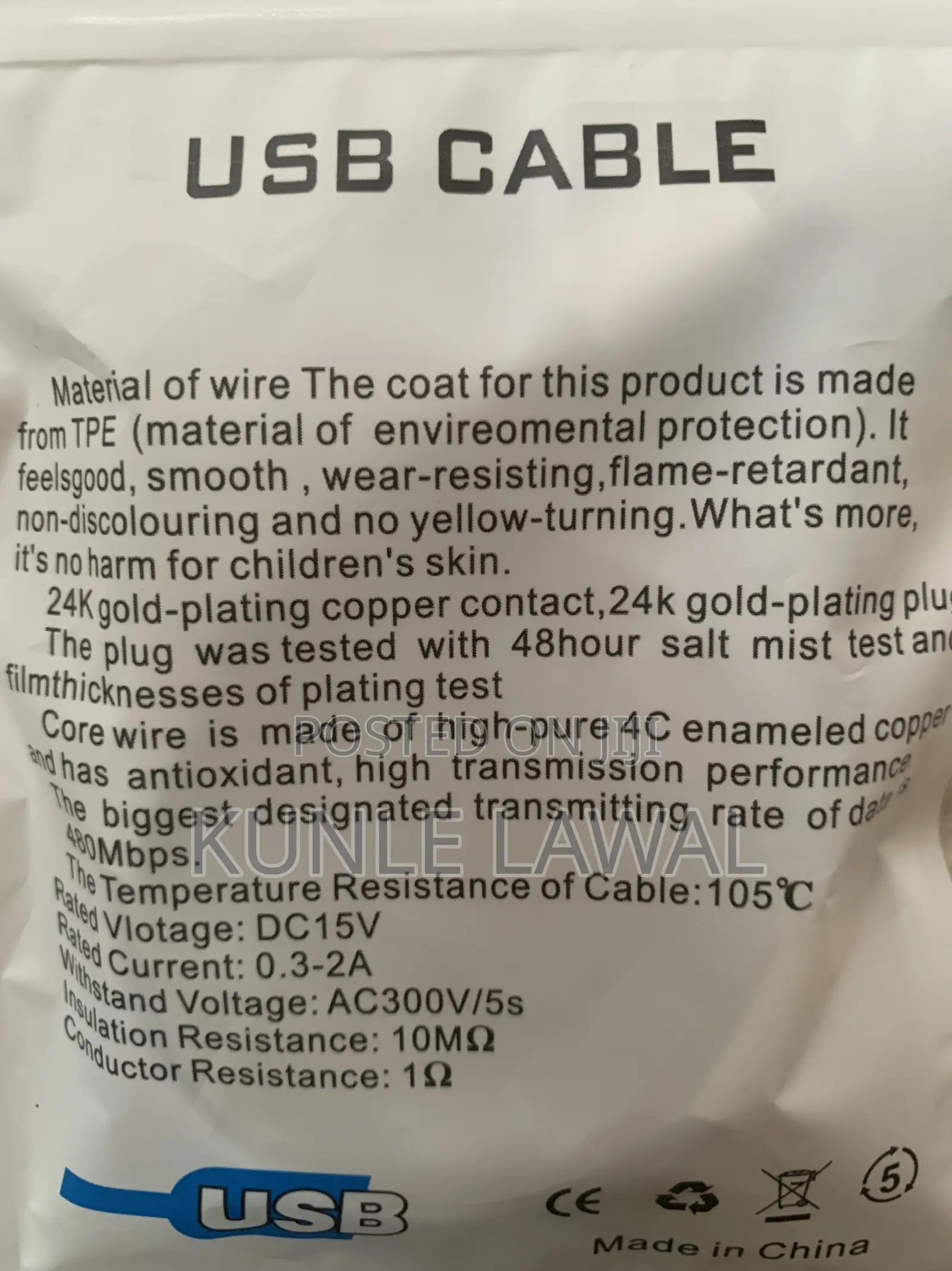 Bulk Phone Cords(Usb Type a to iPhone)