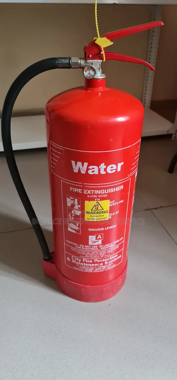 9litres Water Extinguisher