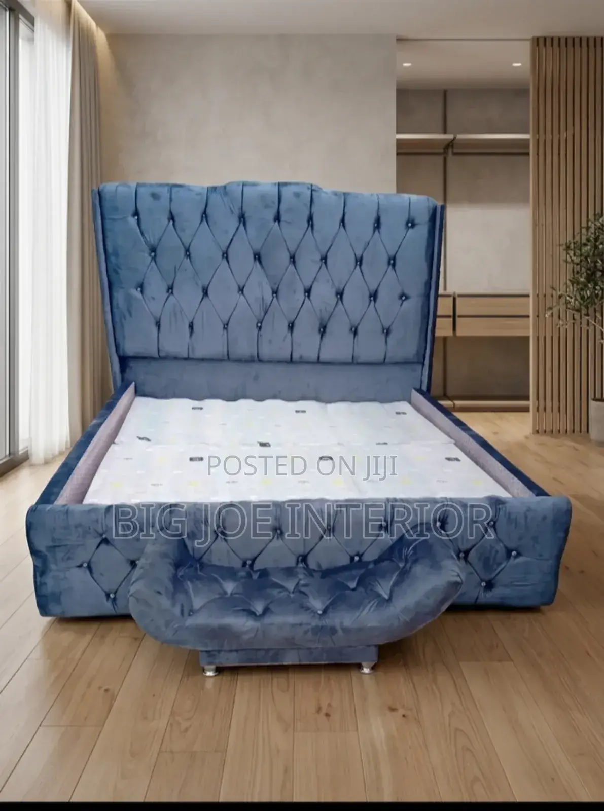 Quality Strong Fully Padded 6x6 Bedframe