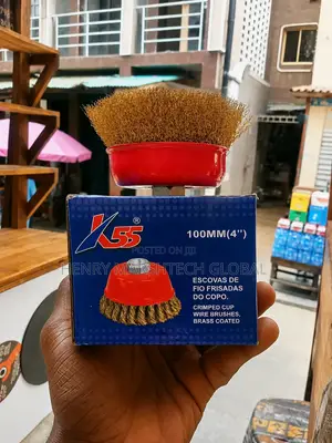 Wire Brush Brass Coated