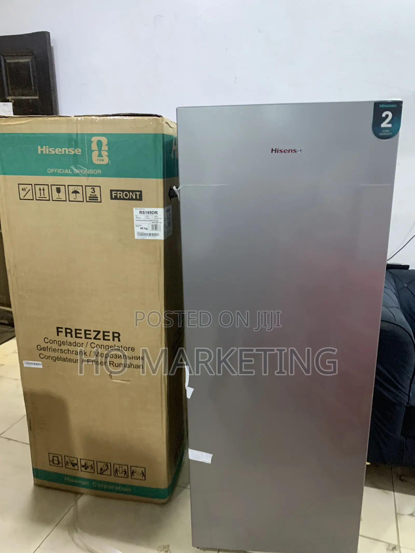 Hisense 189l Capacity Vertical Freezer
