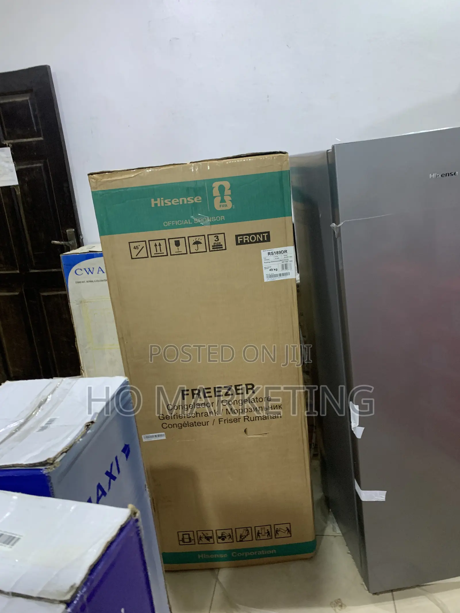 Hisense 189l Capacity Vertical Freezer