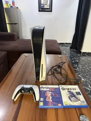 Ps 5 Standard Disc Edition With One Gamepad and 6 Games