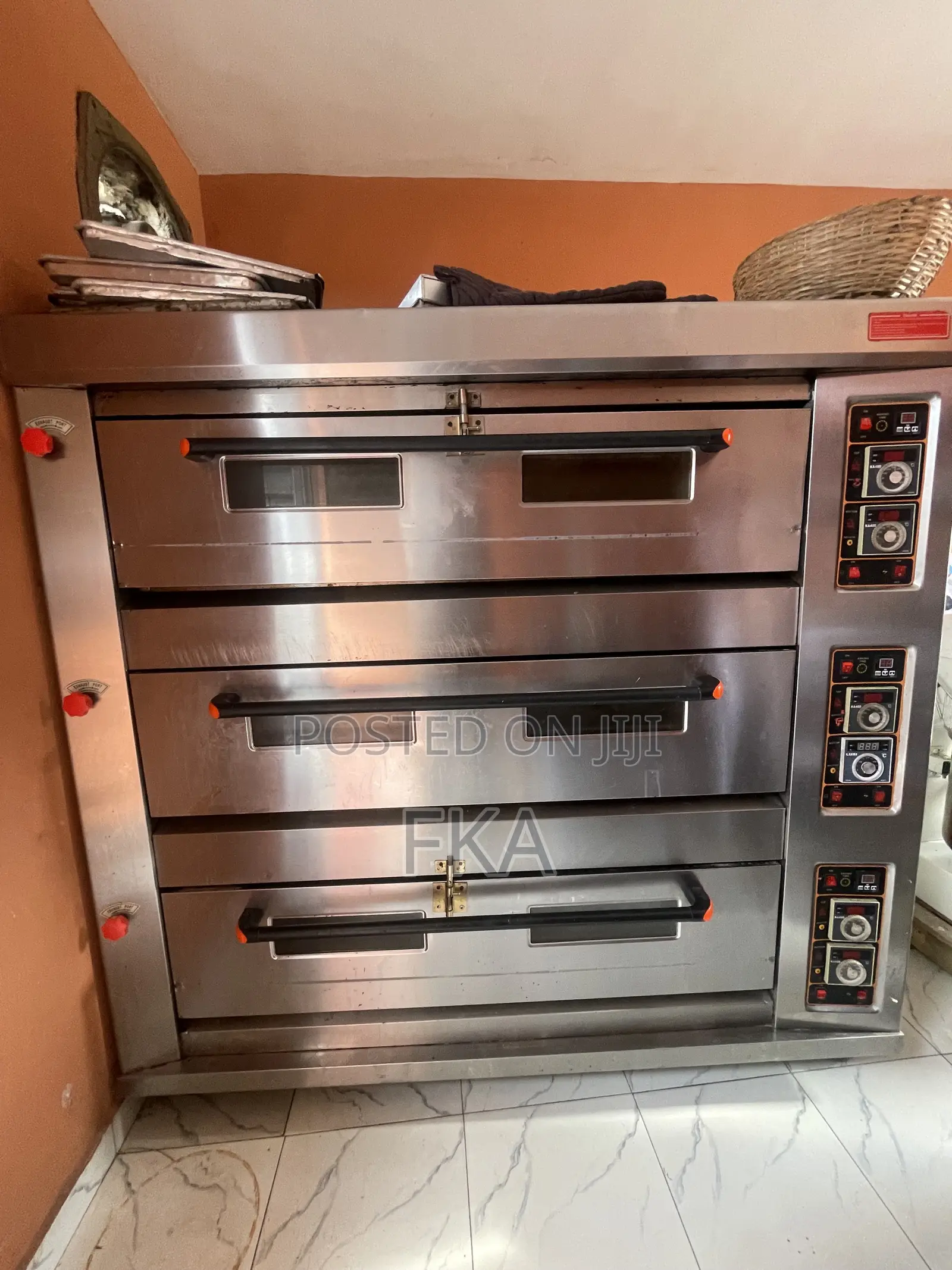 3 Deck Oven