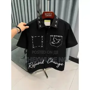 Luxury Short-Sleeved Shirt