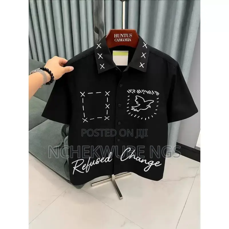 Luxury Short-Sleeved Shirt