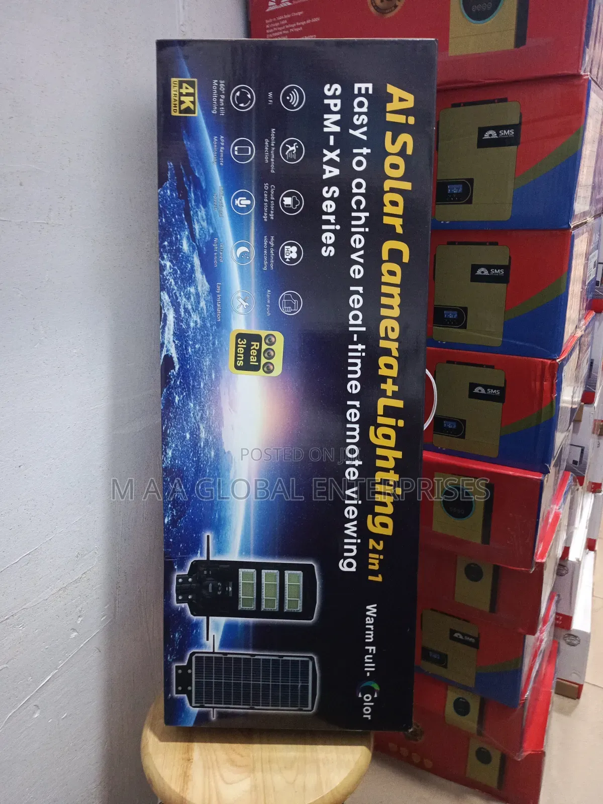 Ai Solar Camera+ Lighting 2in1