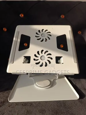 Yl-906 360° Rotating Laptop Stand With Cooling Fans.