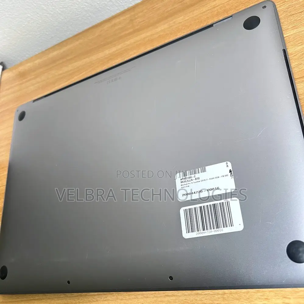 Laptop Apple MacBook Pro 2019 32GB Intel Core i7 SSD 1T