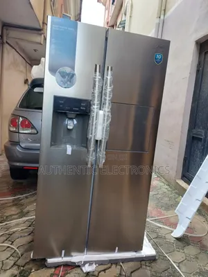 Brand New Midea Double Door Refrigerator With Water Dispenser
