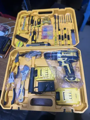 Tools Box Kit Set With Electric Drill Machine