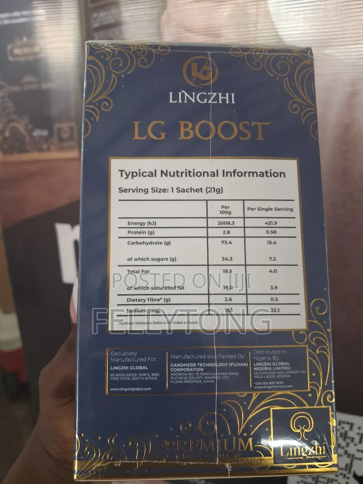 Lg Boost Coffee for Men