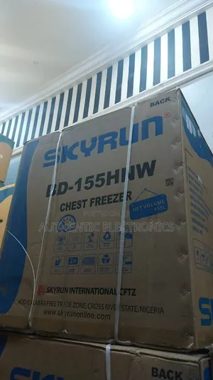 Brand New Skyrun Inverter 155liter Inverter Freezer