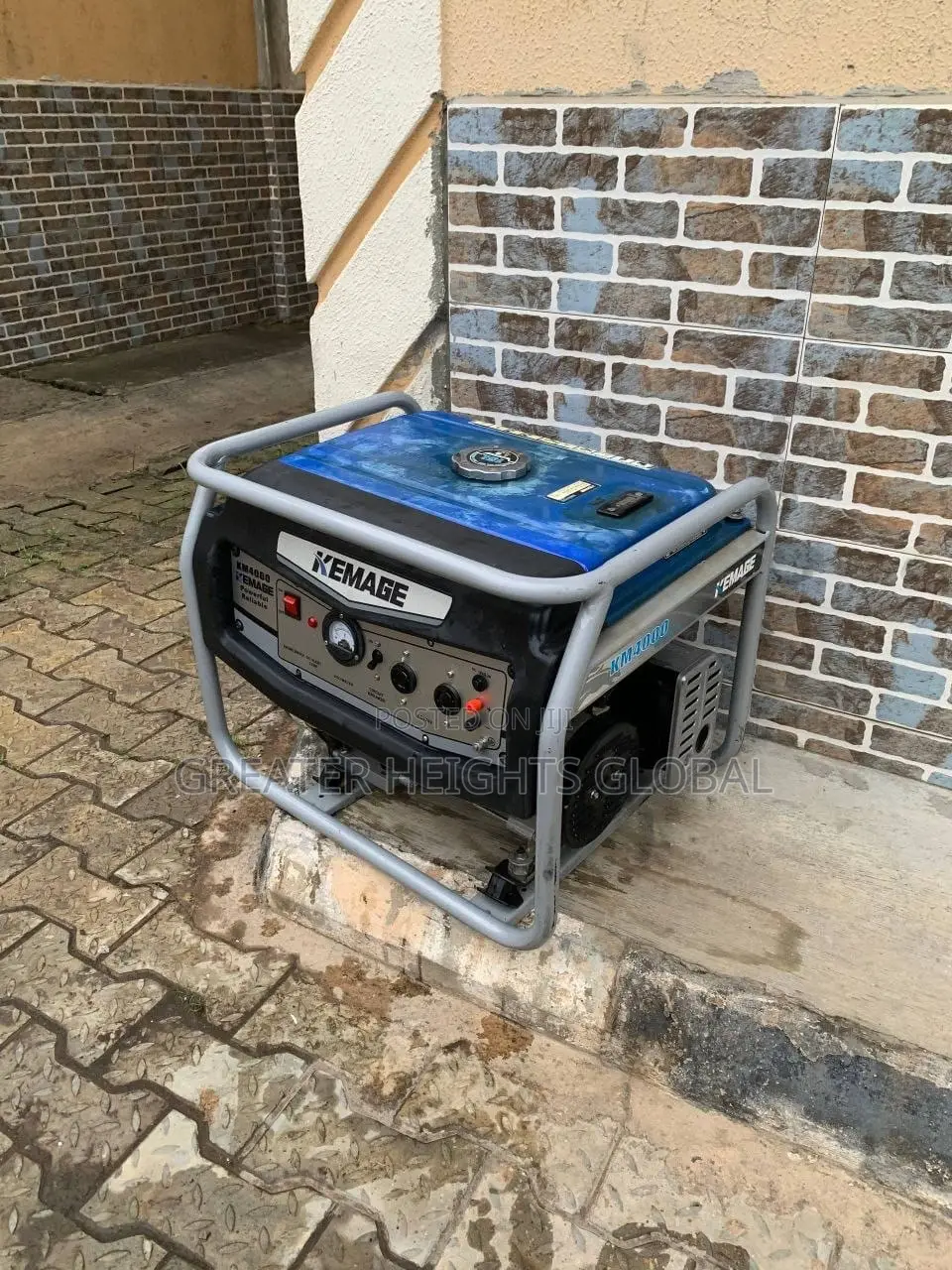 Kemage Manual Starter Power Generator- Km4000