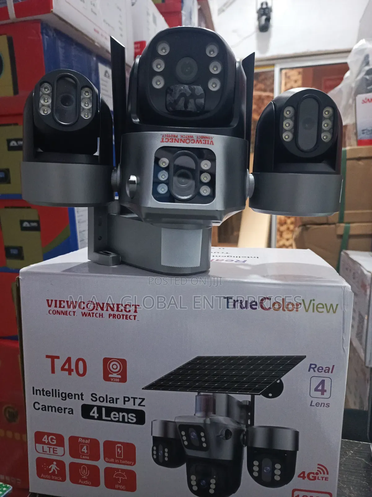 4 Lens Solar Camera