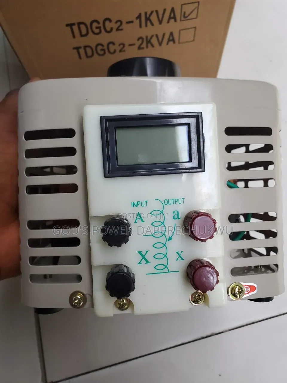 Tdgc2-1kva Variable Transformer