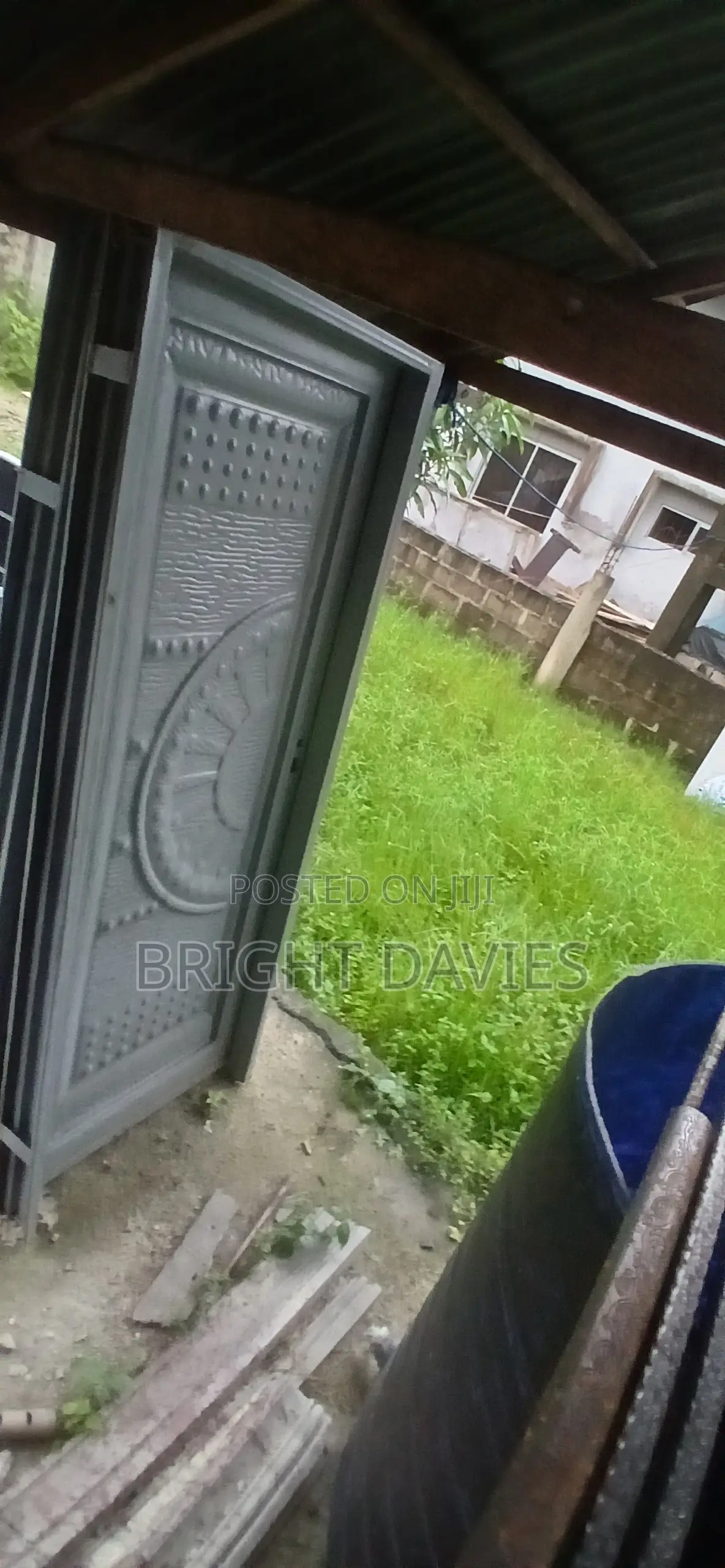 Perfectly Made and Painted Iron Door