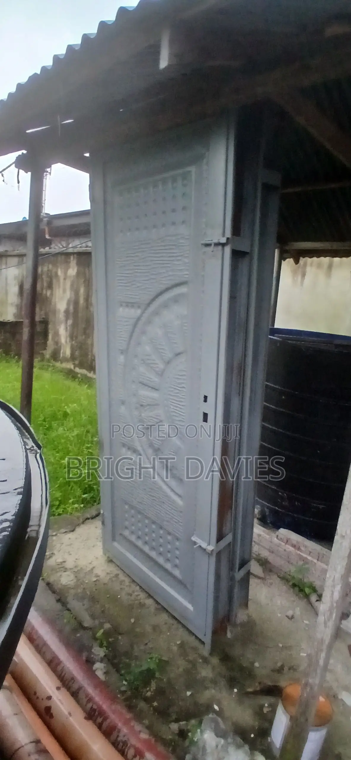 Perfectly Made and Painted Iron Door