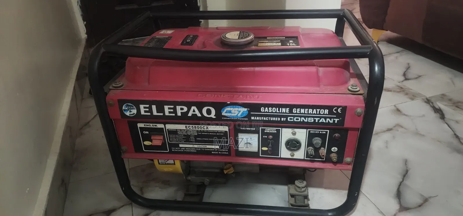 Elepaq Ec5800cx Generator
