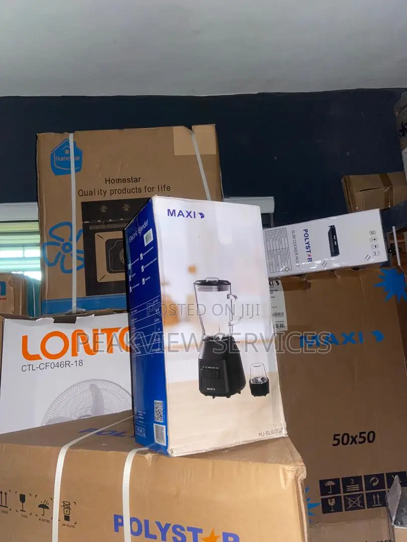 Electric Blender Model Mj-Bl6013w Maxi 1.5l High Performance Blender
