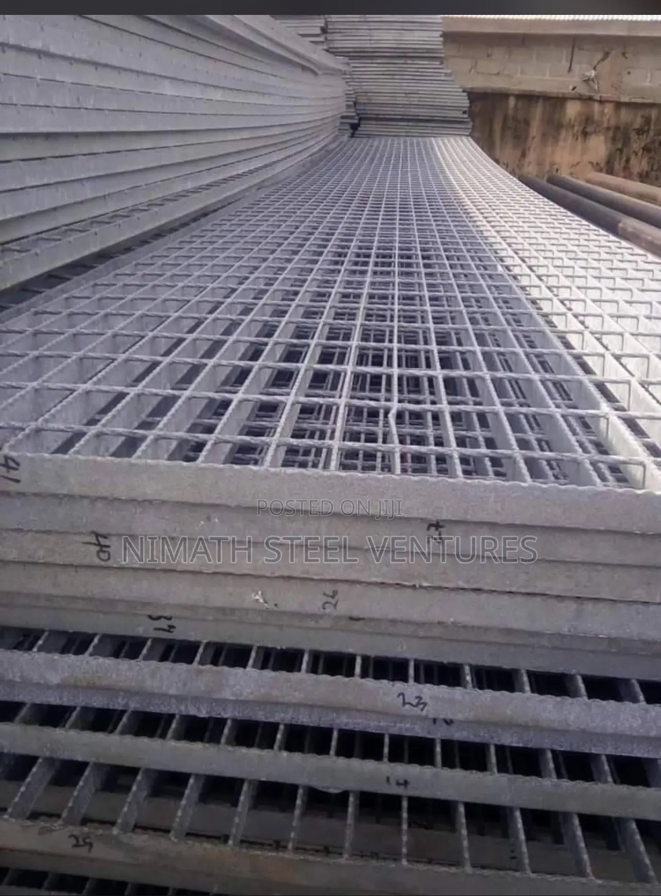 Grating Mesh Galvanise