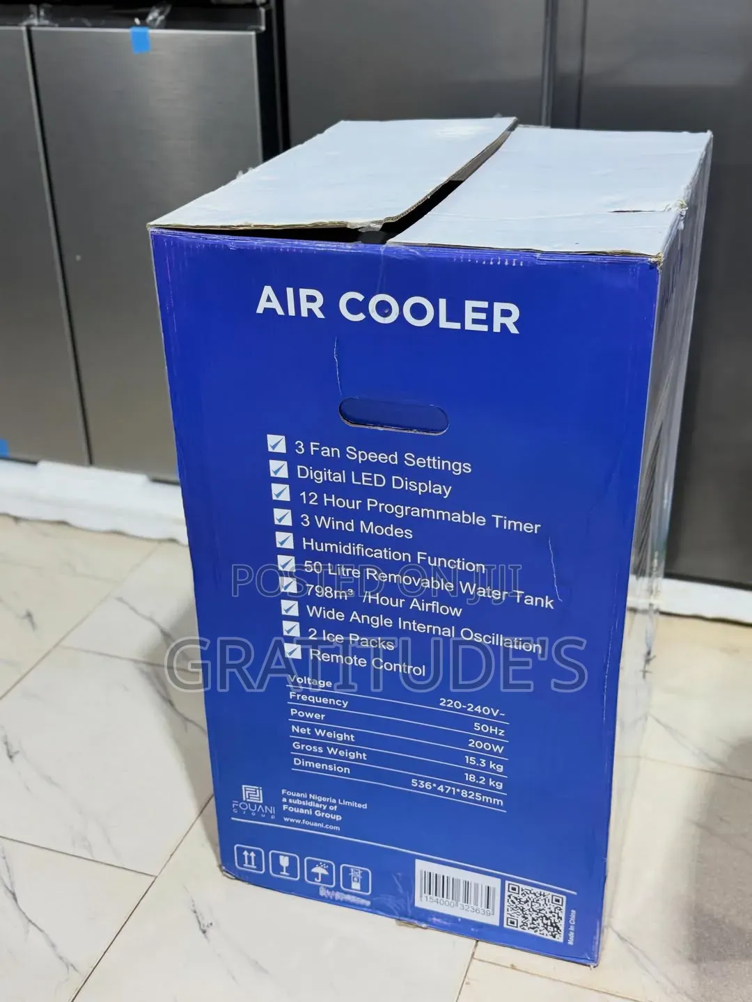 Maxi Air-Cooler Model: Ac200-17jr