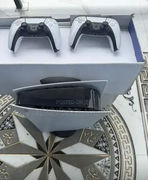 Uk Used Ps5 Fat Console With 2 Controllers, Games Original Box