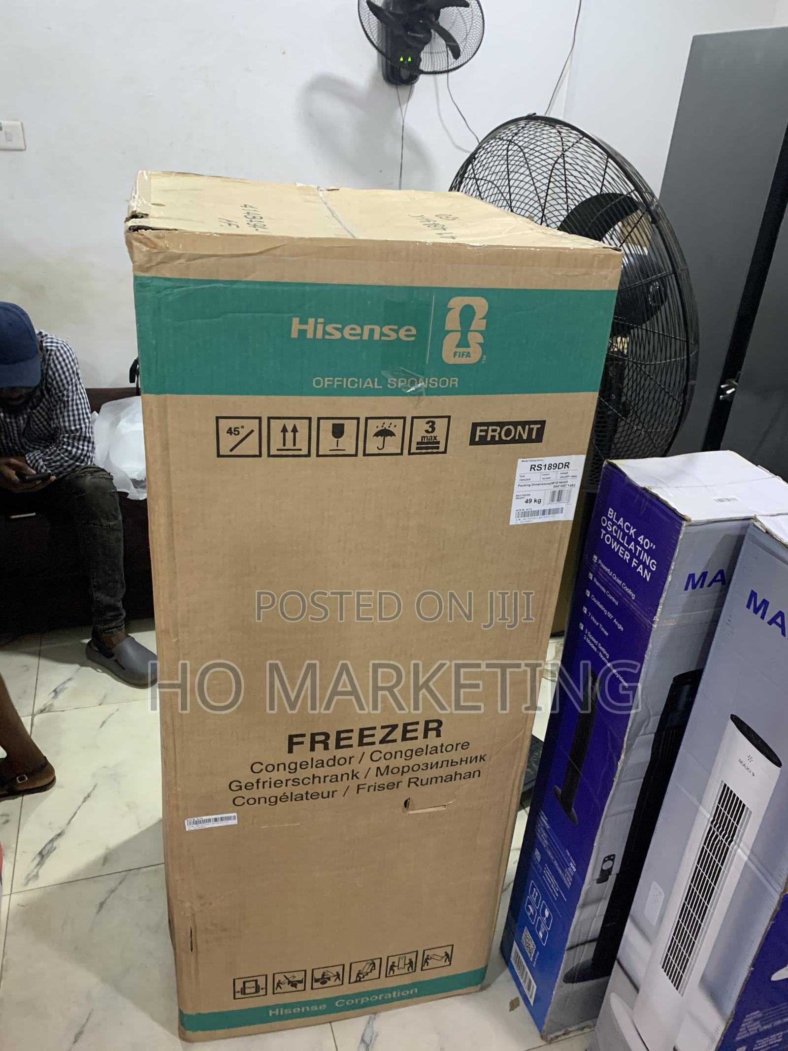 Hisense 189l Single Door Upright Freezer