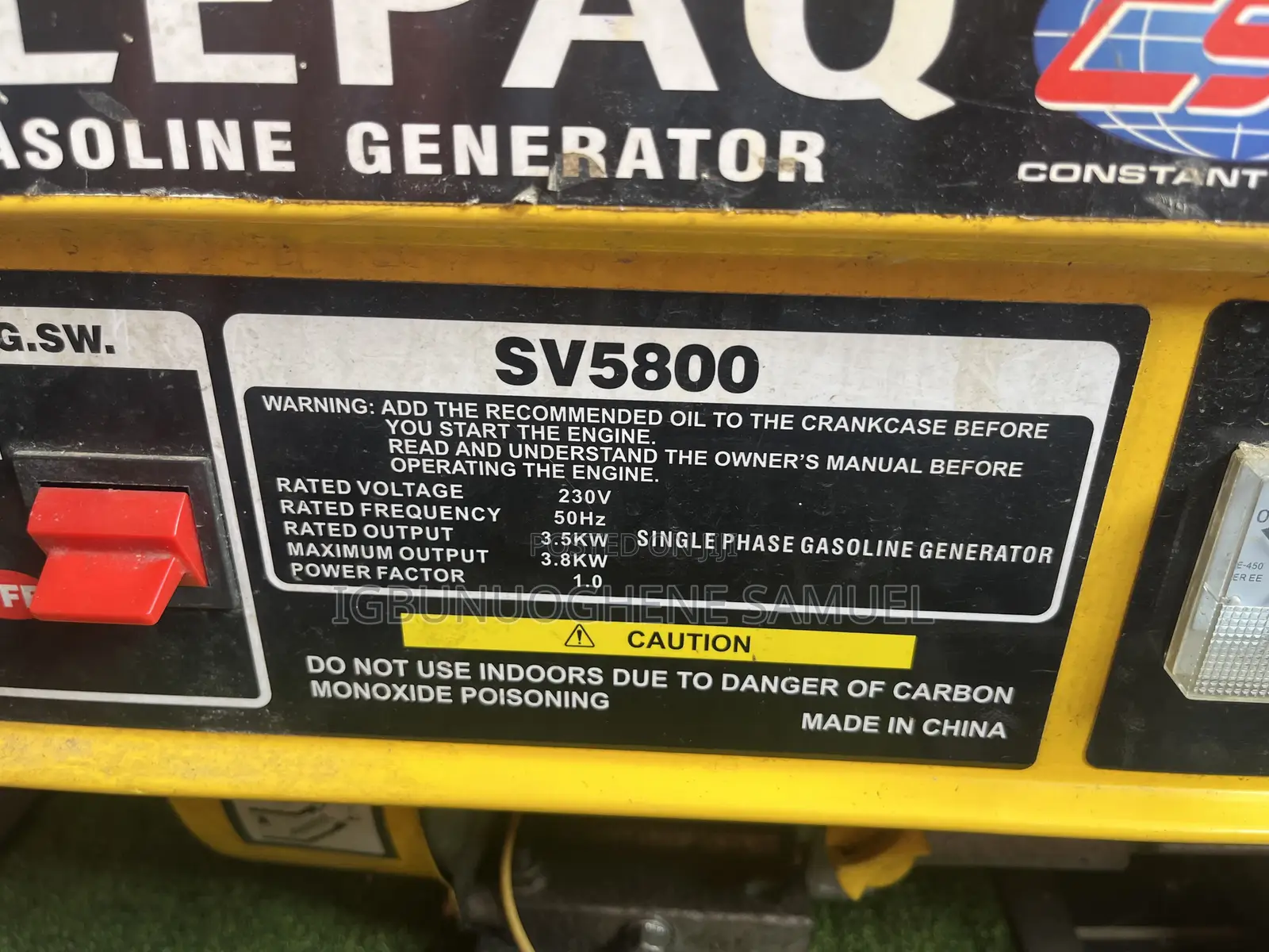Elepaq Generator
