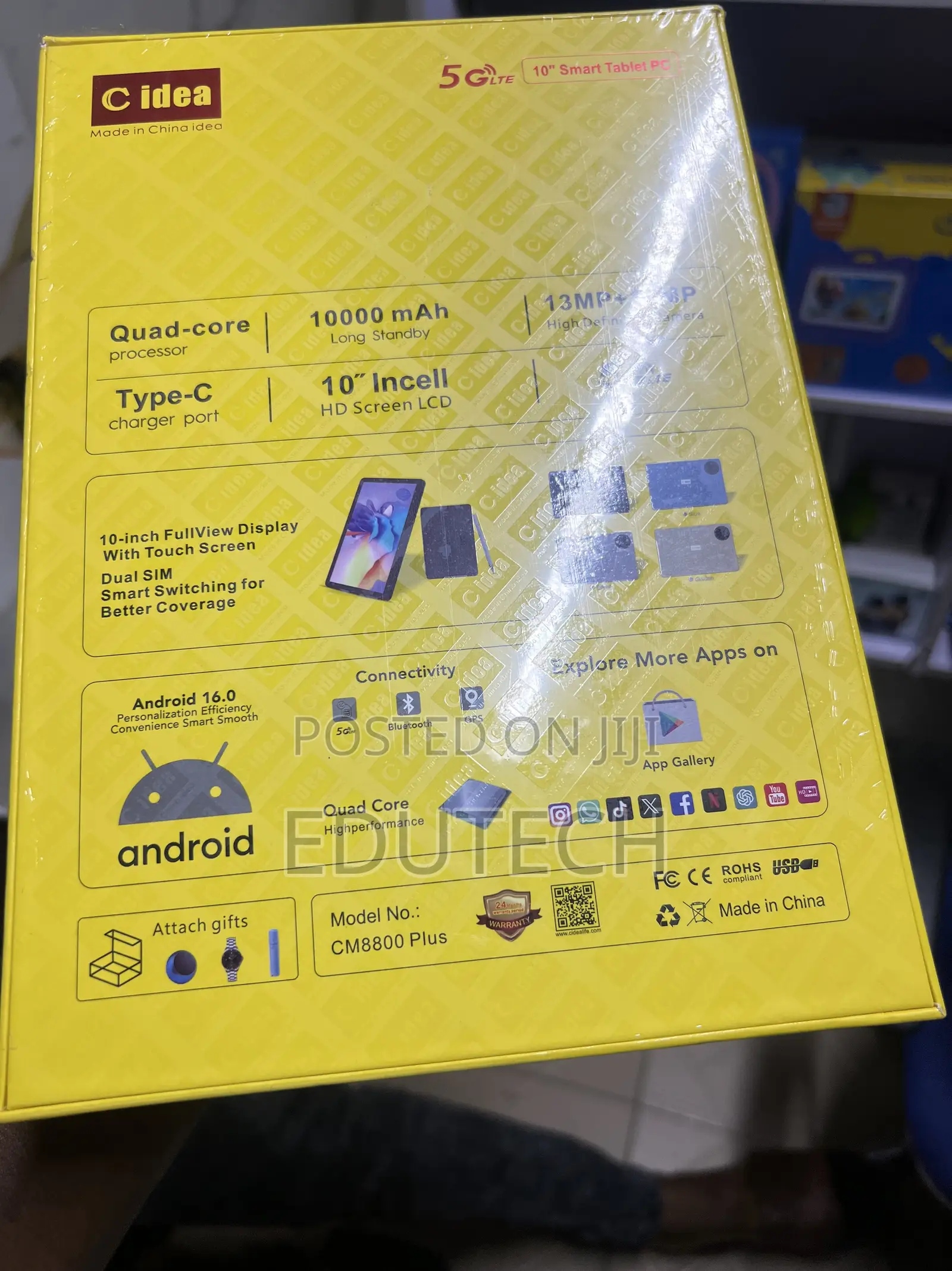 New C idea CM8800 Plus 1 TB Silver