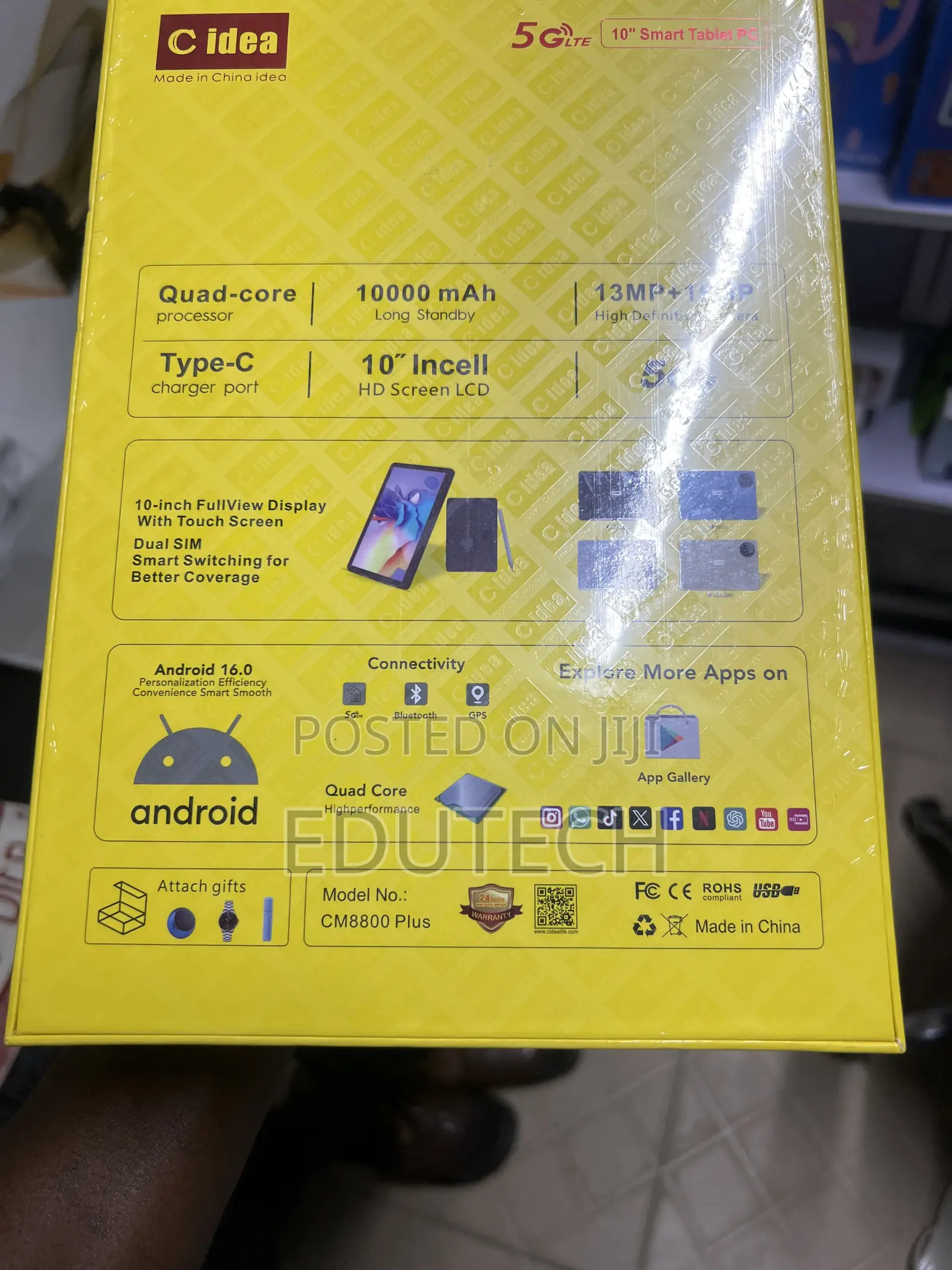 New C idea CM8800 Plus 1 TB Silver
