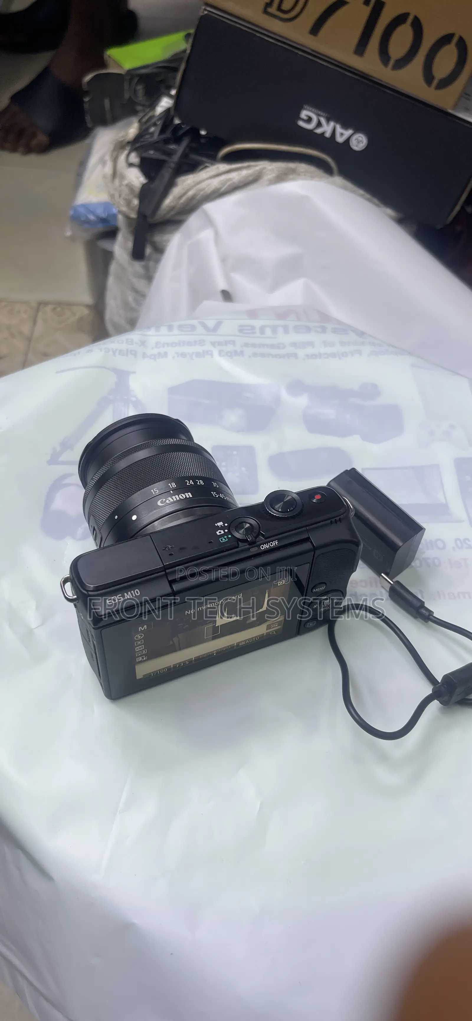 Canon Eos M10 Clean Video Camera