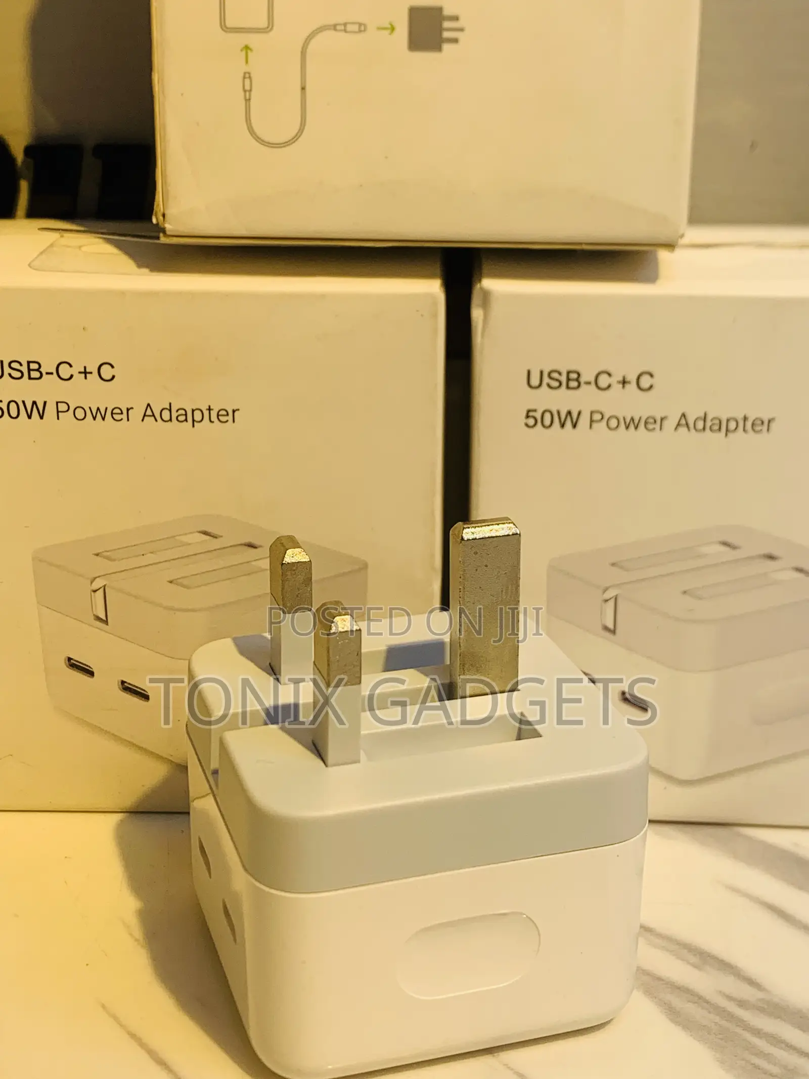 Usb-C+C 50w Power Adapter