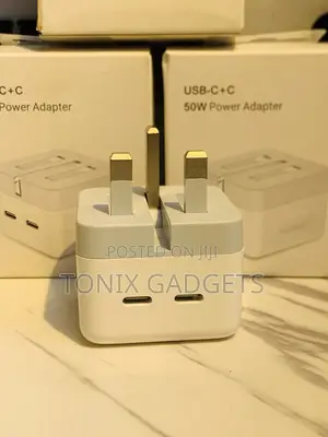 Usb-C+C 50w Power Adapter