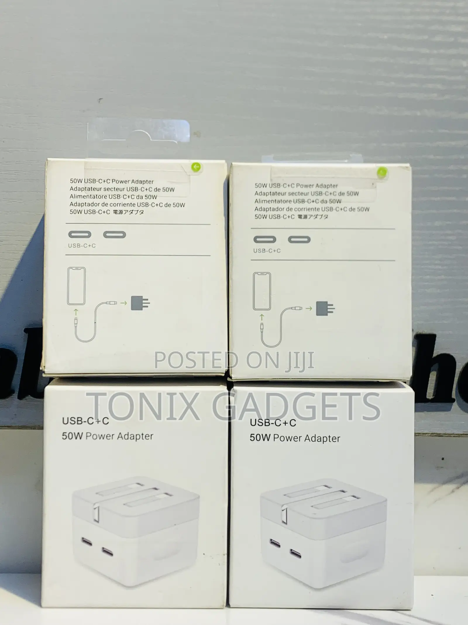 Usb-C+C 50w Power Adapter