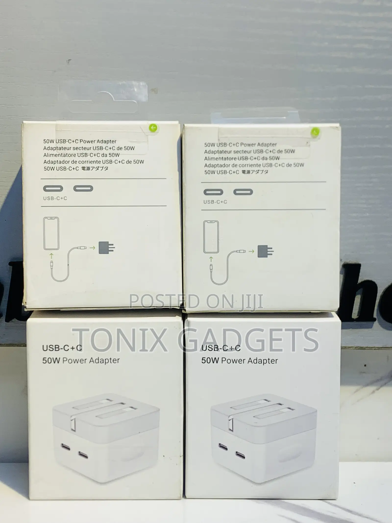 Usb-C+C 50w Power Adapter