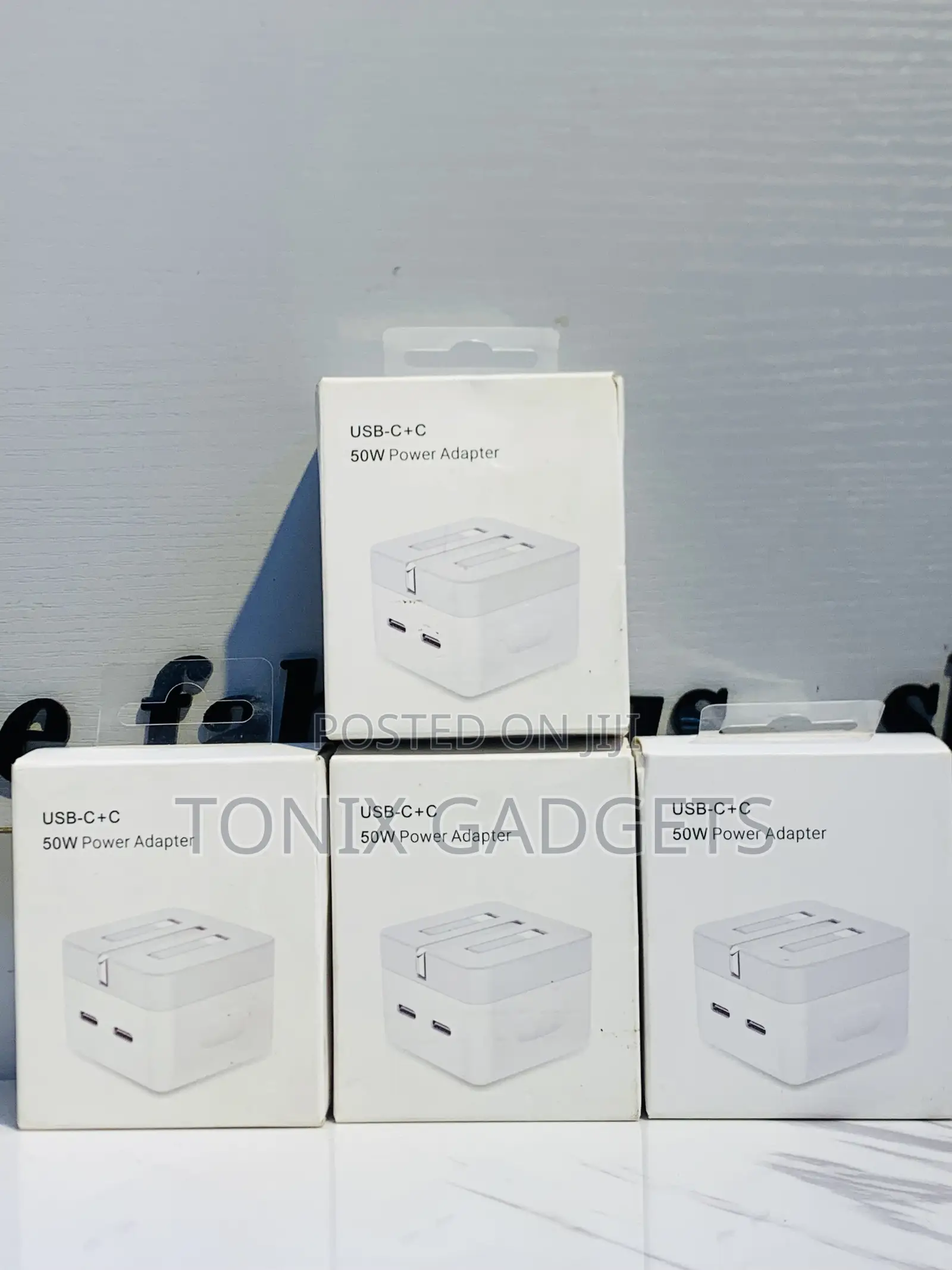 Usb-C+C 50w Power Adapter