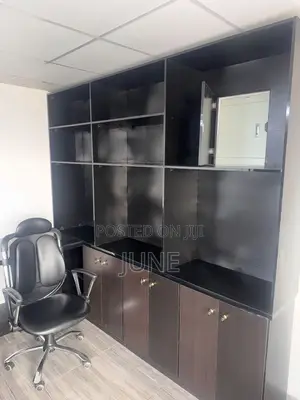 Lshaped Table With Shelf