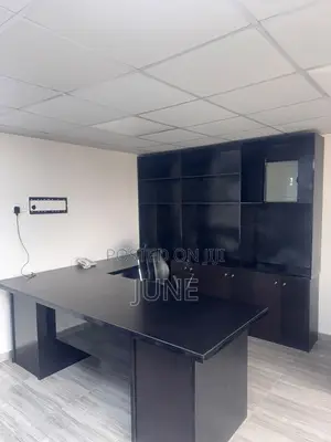 Lshaped Table With Shelf
