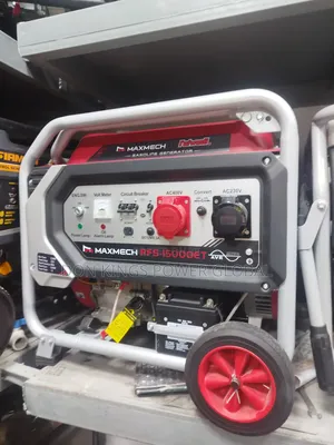 Maxmech RFS 5000et 12.0kav Fuel-Efficient Petrol Generator