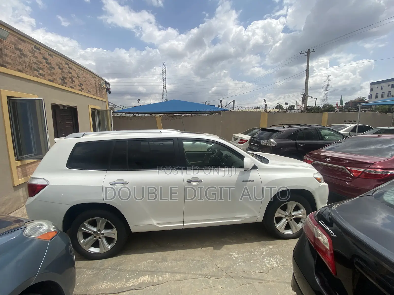 Toyota Highlander Limited 2010 White