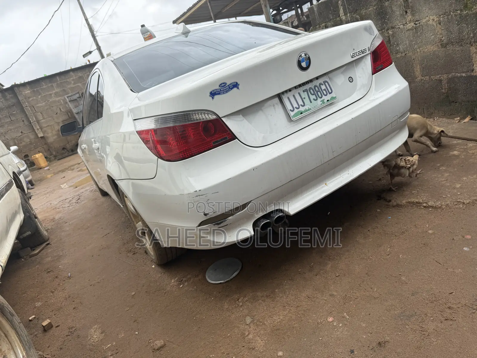 BMW 525i 2007 White