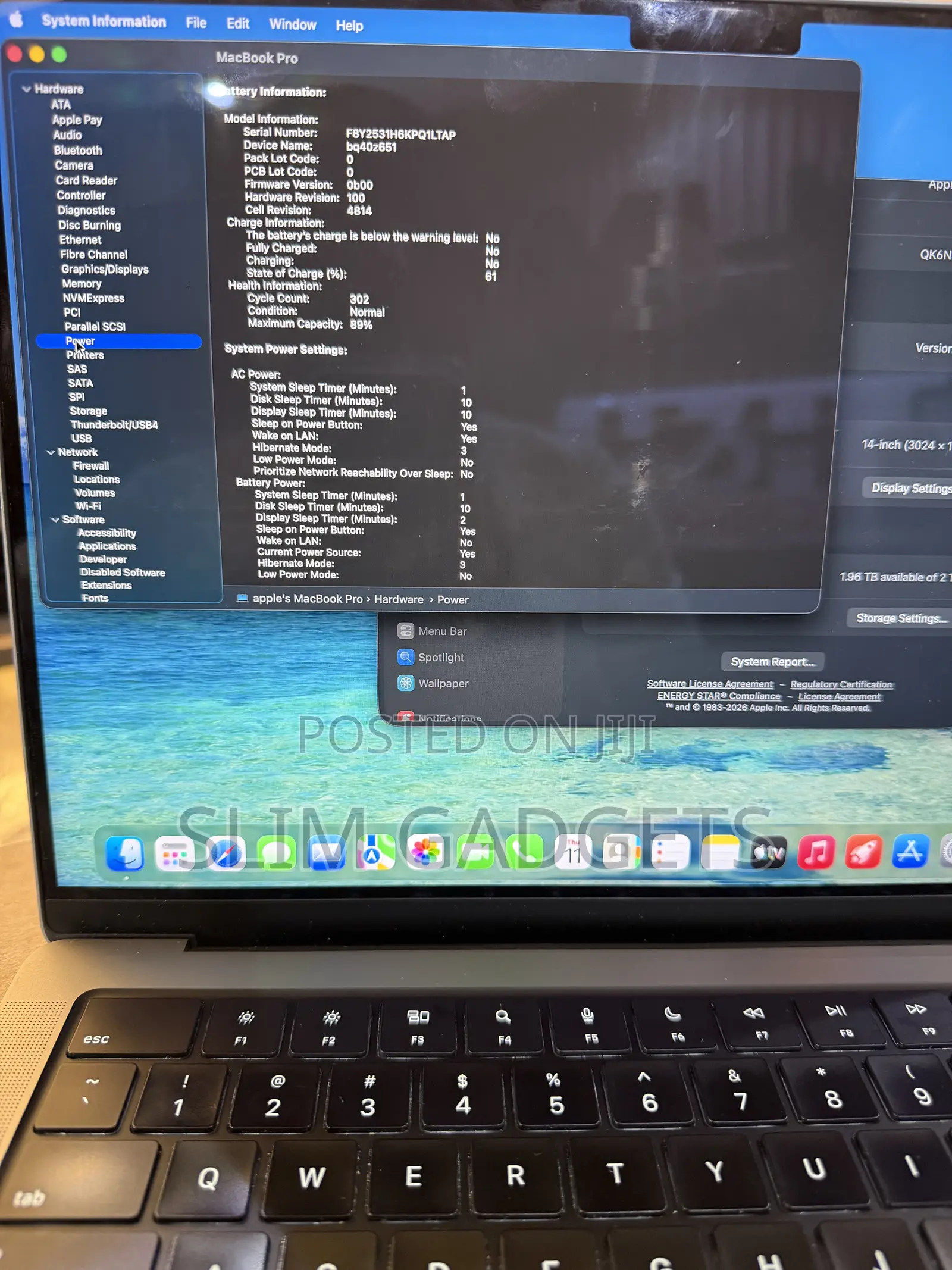 Laptop Apple MacBook Pro 2023 M2 Max 64GB Apple M2 SSD 2T