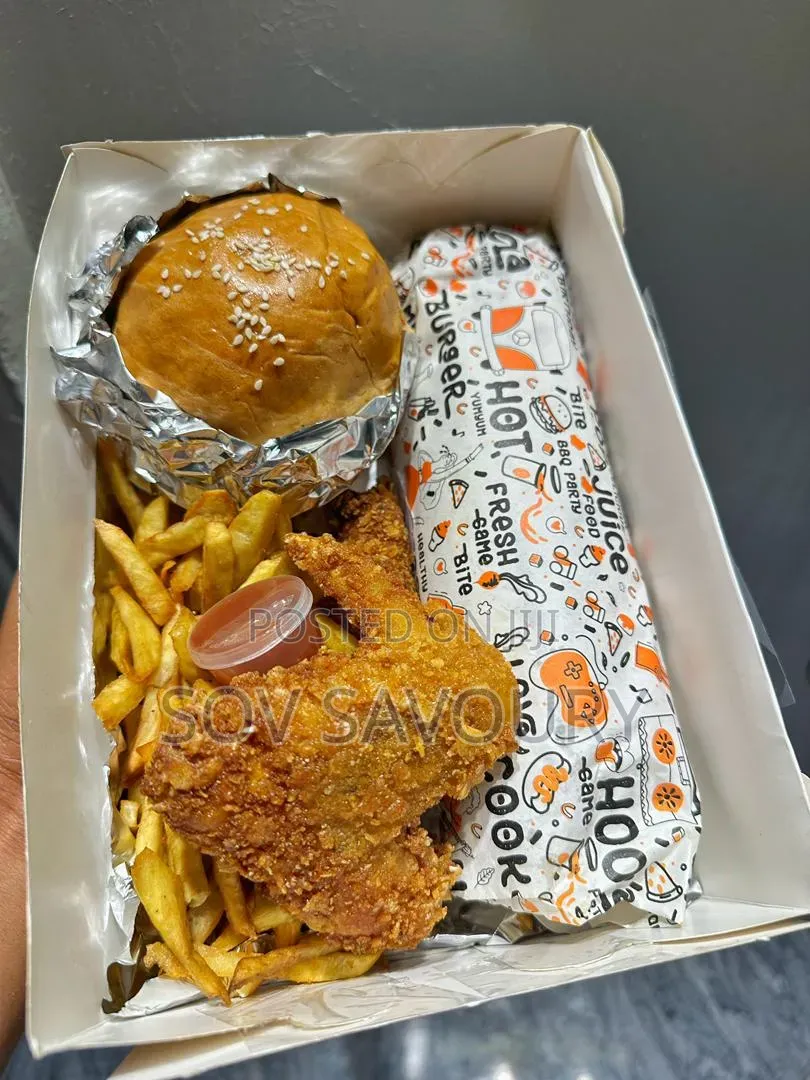 Chicken and Chips in Benin City
