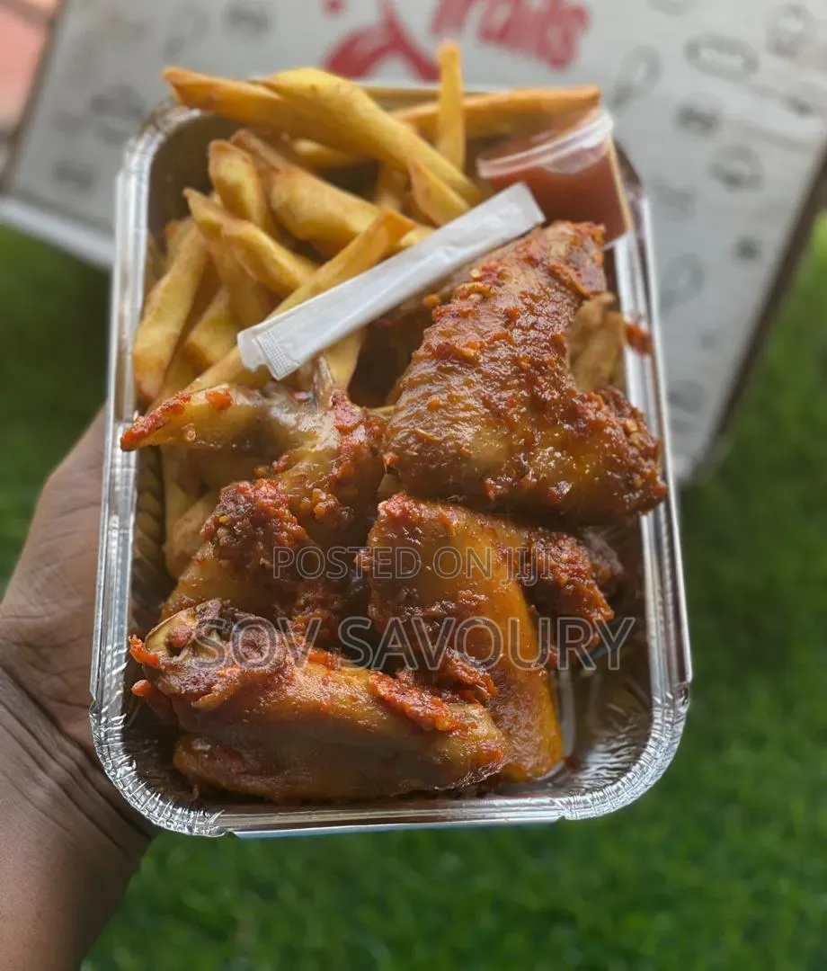 Chicken and Chips in Benin City