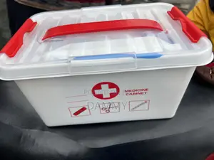 Generic White Plastic First Aid Cabinet