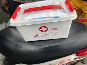 Generic White Plastic First Aid Cabinet