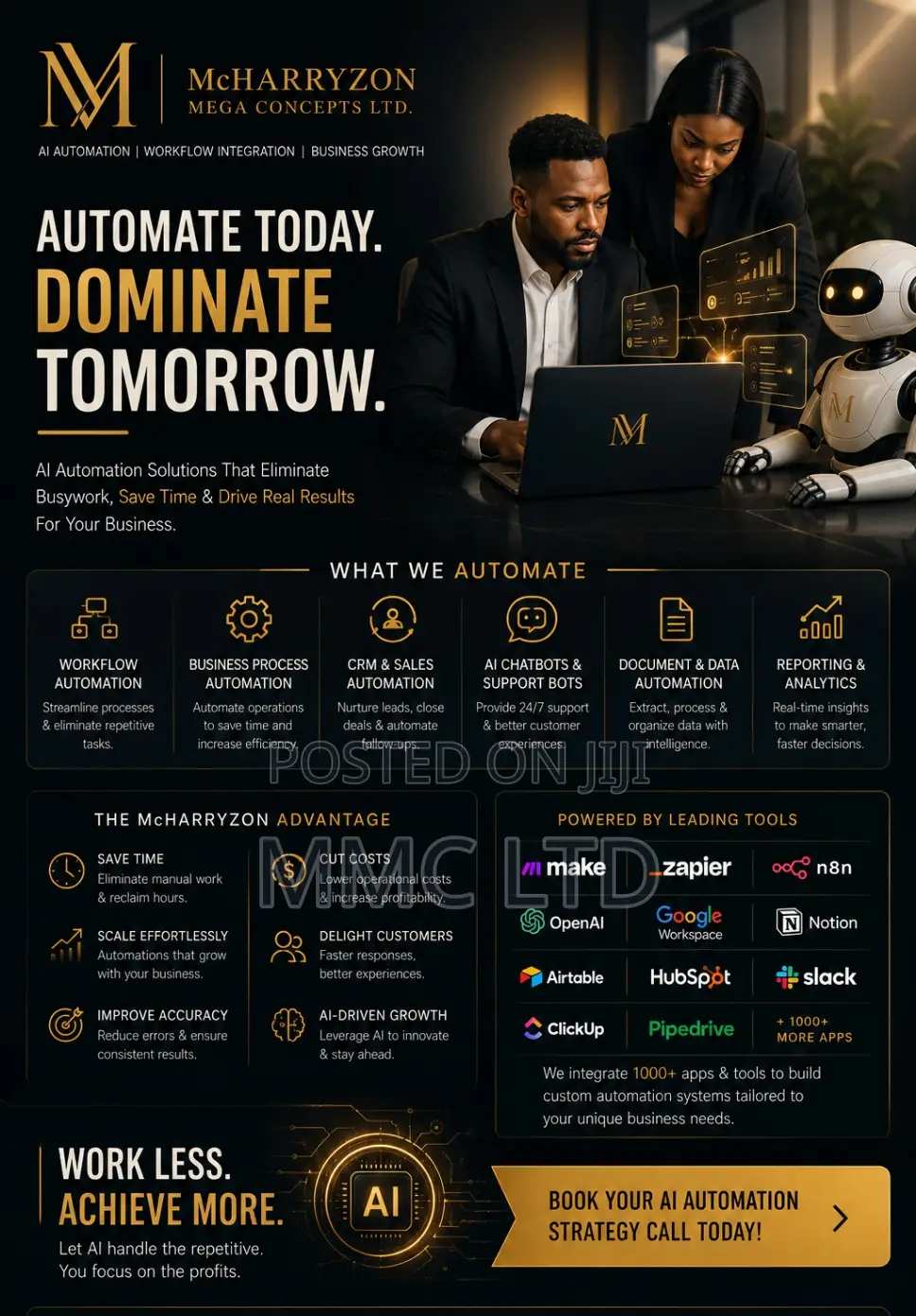 Work Less, Achieve More With Ai Automation