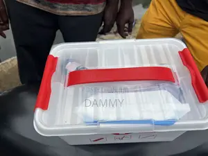 Generic White Plastic First Aid Cabinet