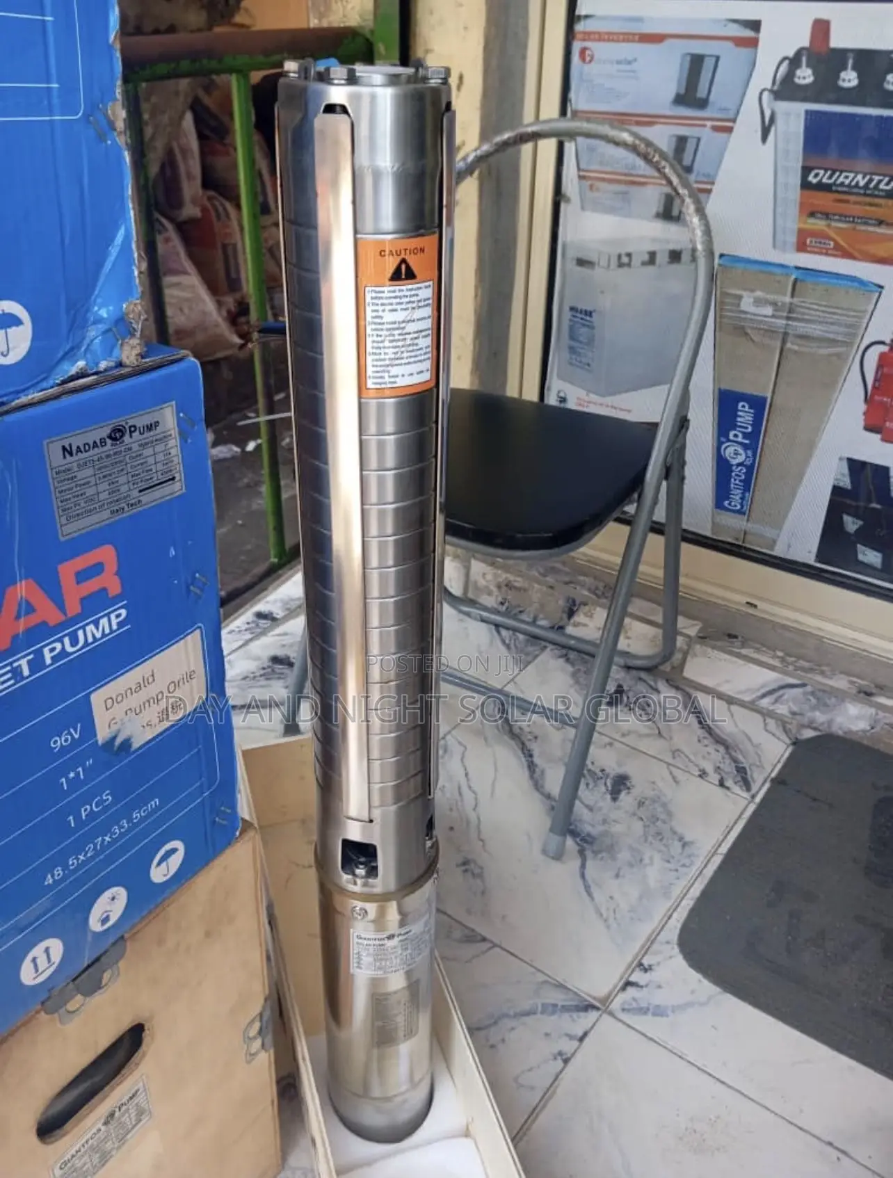 3hp Dc Submersible Solar Sumo Water Pump